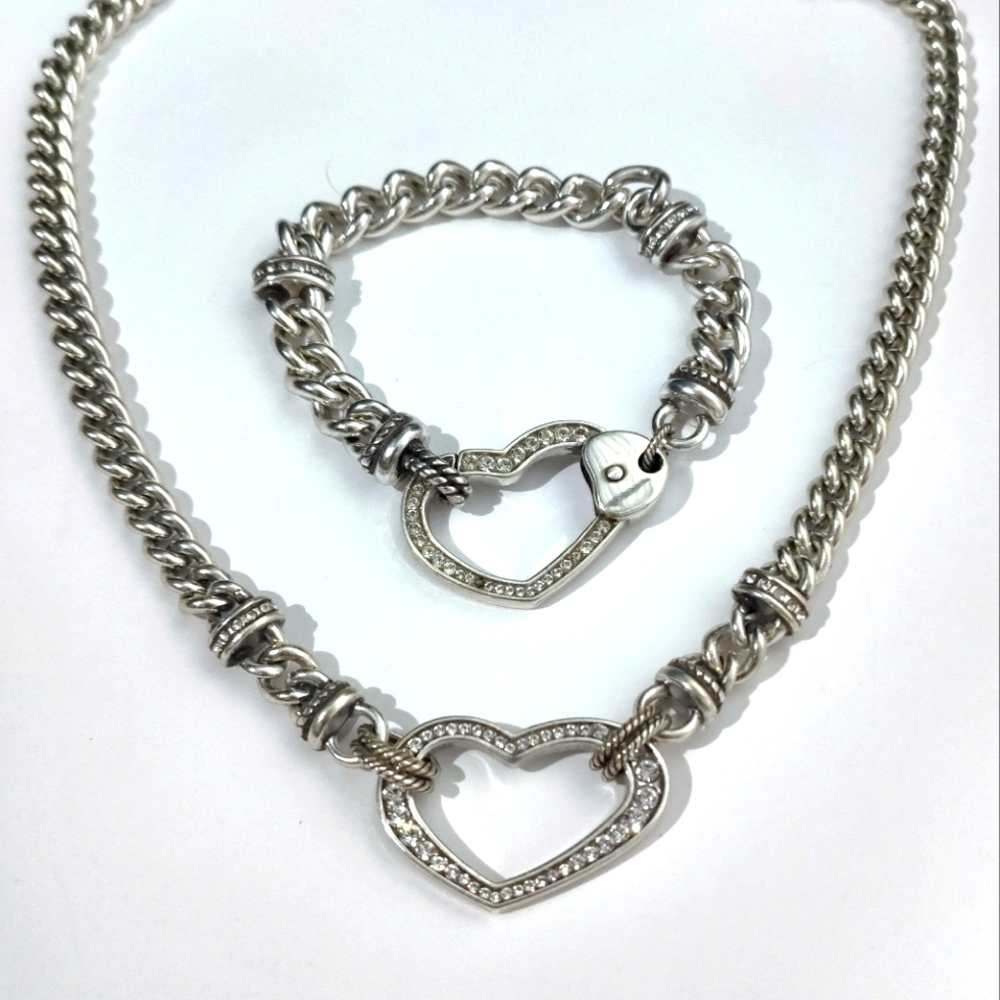 BRIGHTON Urban Lights Necklace w Bracelet